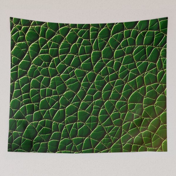 Item preview, Green Leather Texture with Yellow/Olive Undertones designed and sold by SolaoLab.