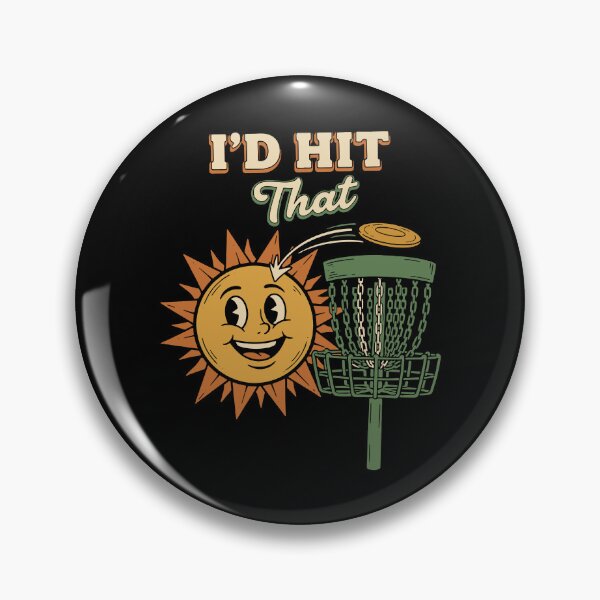 Item preview, Funny Disc Golf Id Hit That Flying Disc Basket designed and sold by LuminOrb.