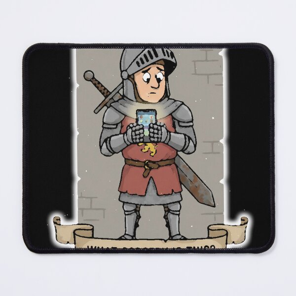 Item preview, What Sorcery Is This Medieval Knight Gaming Meme T-Shirt designed and sold by RebellDancer.