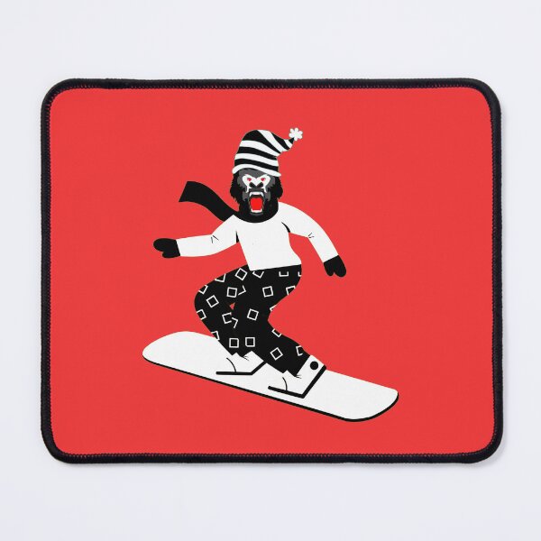 Item preview, Snowboarding monkey designed and sold by GasconyPassion.
