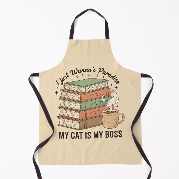 Item preview, Cozy Literary Escape: "My Cat Is My Boss" designed and sold by dreephic22.