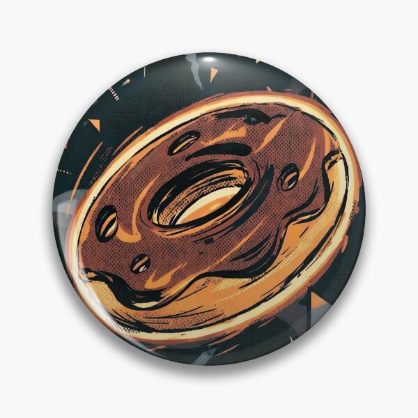 Item preview, Golden Nebula Donut – Cosmic Glaze designed and sold by MRC4Studio.