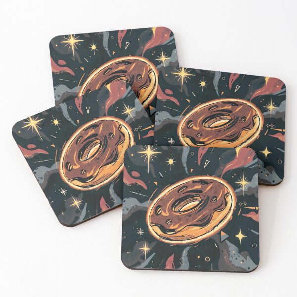 Item preview, Golden Nebula Donut – Cosmic Glaze designed and sold by MRC4Studio.