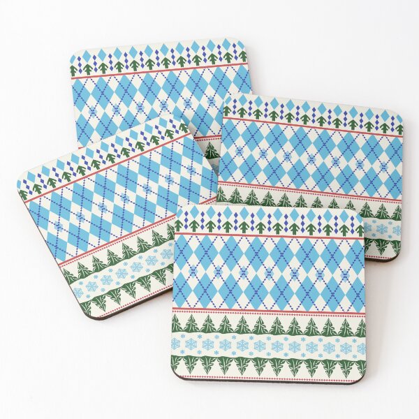 Item preview, Nordic folk art and winter textile traditions designed and sold by Chercheryellow.