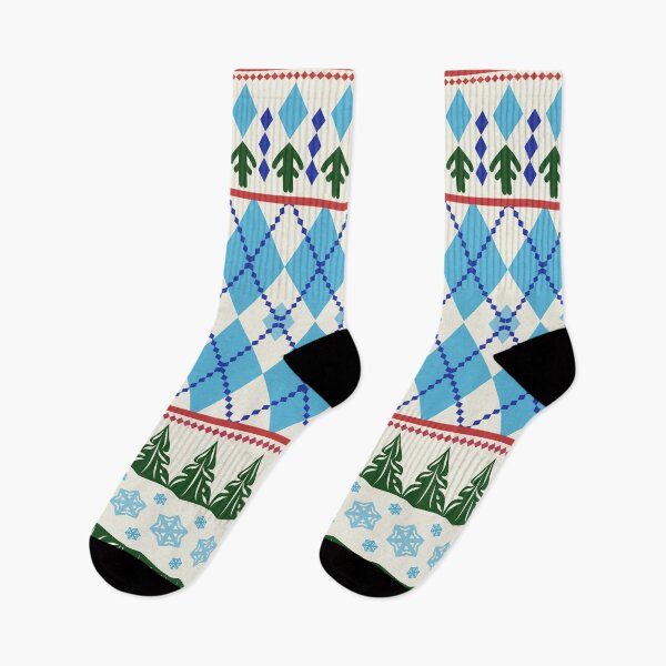 Item preview, Nordic folk art and winter textile traditions designed and sold by Chercheryellow.