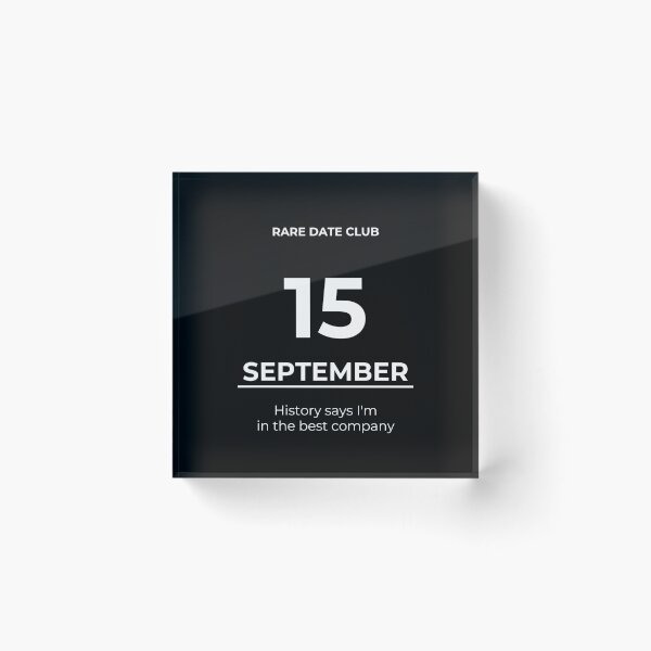 Item preview, Rare Date Club – September 15 designed and sold by ariksworld.
