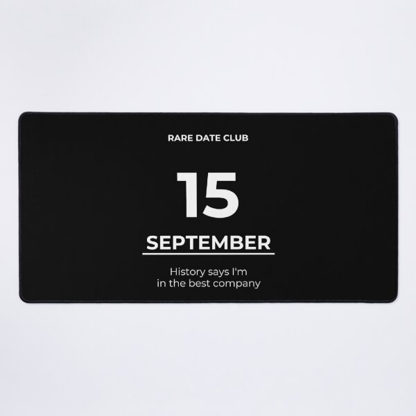 Item preview, Rare Date Club – September 15 designed and sold by ariksworld.