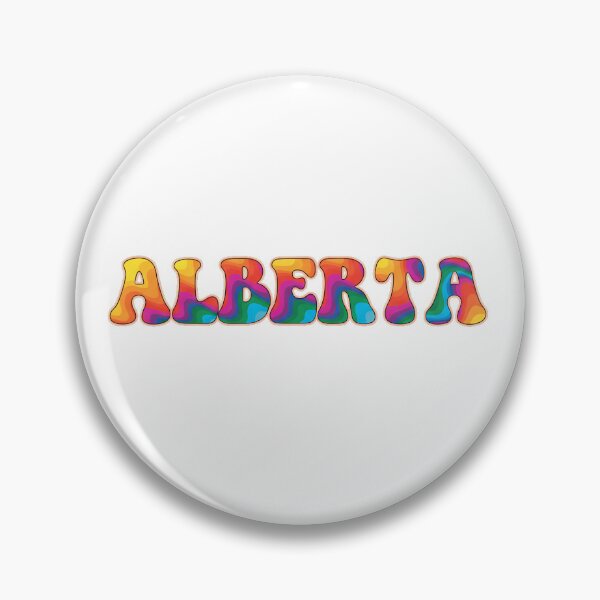 Item preview, ❤️ Alberta Personalized Name Wavy Retro Shirt, Coffee Mug, Sticker Gift designed and sold by HelixPedia.