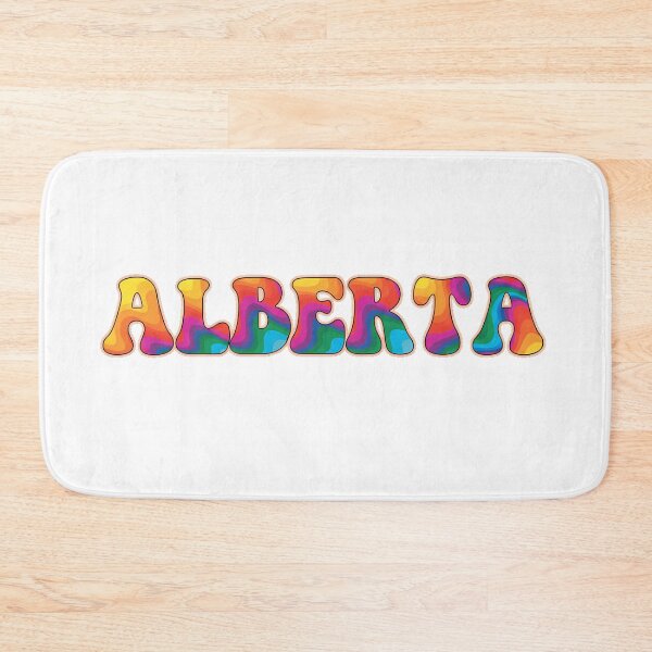 Item preview, ❤️ Alberta Personalized Name Wavy Retro Shirt, Coffee Mug, Sticker Gift designed and sold by HelixPedia.