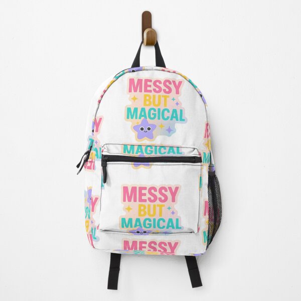 Item preview, Messy but Magical – Playful Positive Energy Sticker for Everyday Joy designed and sold by Meta Mirage .