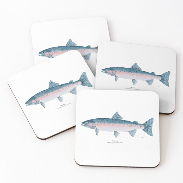 Item preview, Coastal Rainbow/Steelhead Trout Painting  designed and sold by Stephen Emms.