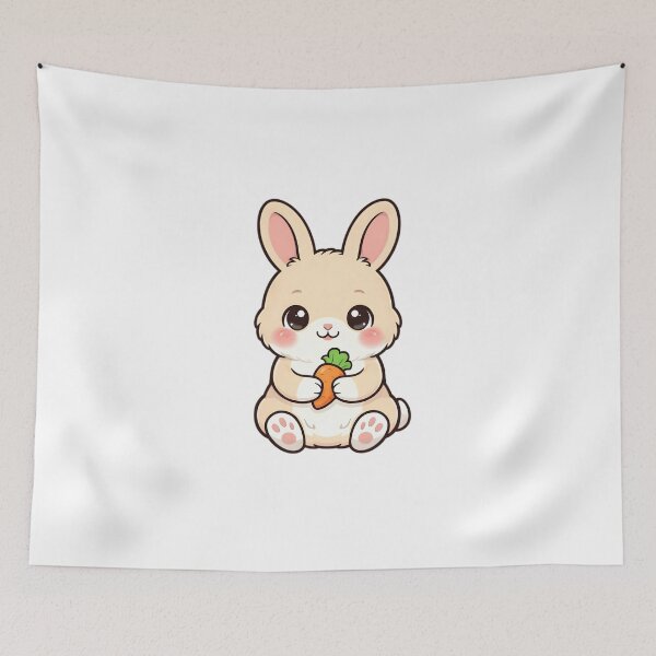 Item preview, Cute Bunny – Somebunny Loves You – Rabbit designed and sold by artsyier.