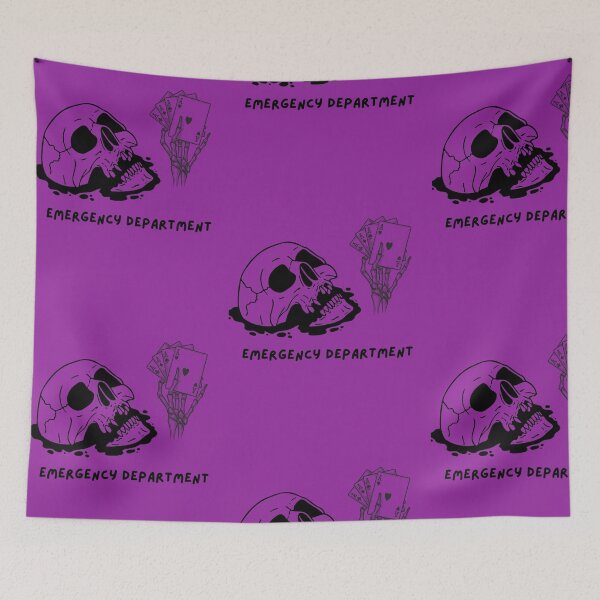 Item preview, Skeleton Hand Holding Four Aces Nursing Edition designed and sold by Mr-Nurse.