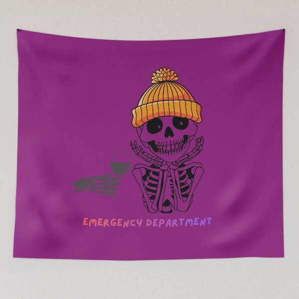Item preview, Emergency Department Skeleton Nurse designed and sold by Mr-Nurse.