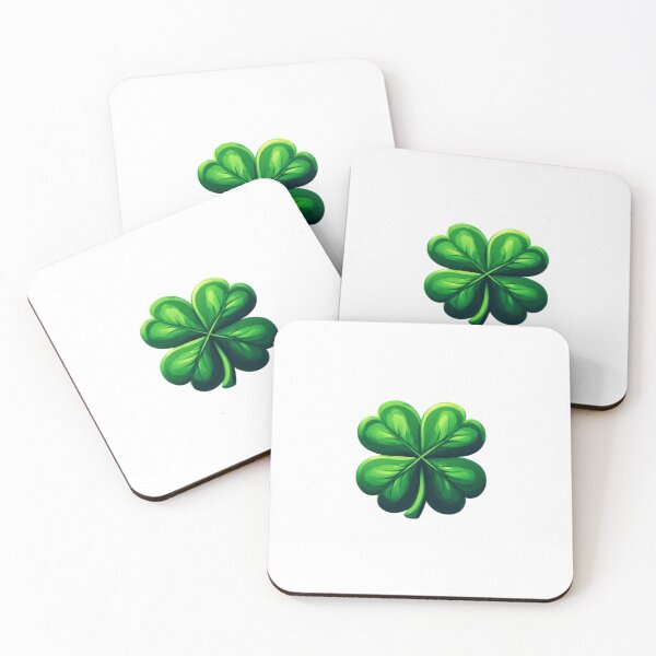 Item preview, Four Leaf Clover Lucky Icon designed and sold by RED-MOUSE.