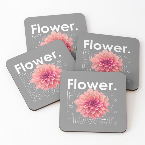 Item preview, Flower – Minimal Floral Typography with Botanical Illustration designed and sold by Toph & Mea Shop.