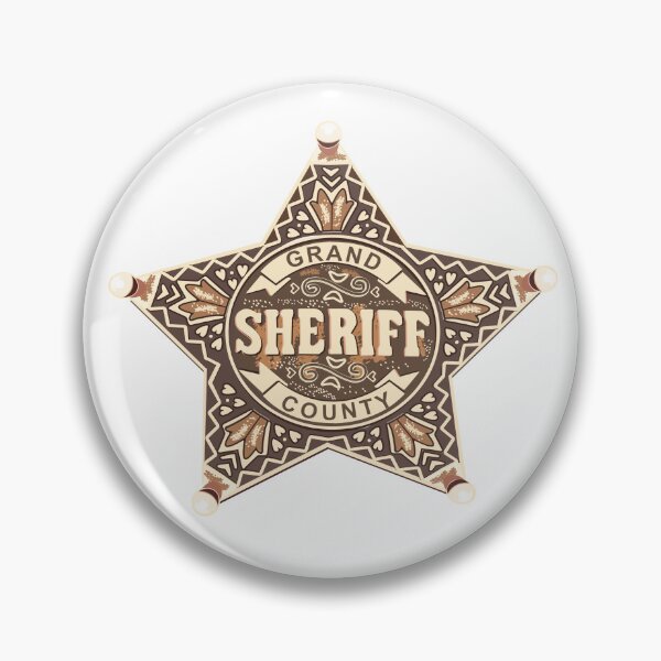 Item preview, sheriff star designed and sold by Nicolas Tremblay.