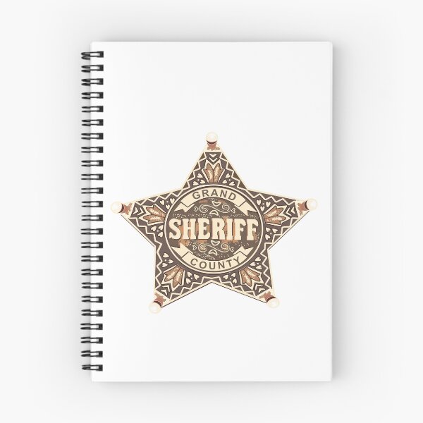 Item preview, sheriff star designed and sold by Nicolas Tremblay.