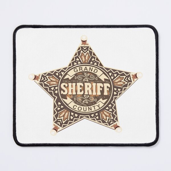 Item preview, sheriff star designed and sold by Nicolas Tremblay.