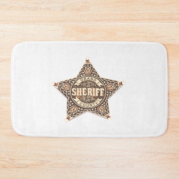Item preview, sheriff star designed and sold by Nicolas Tremblay.