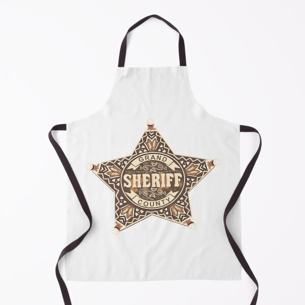 Item preview, sheriff star designed and sold by Nicolas Tremblay.
