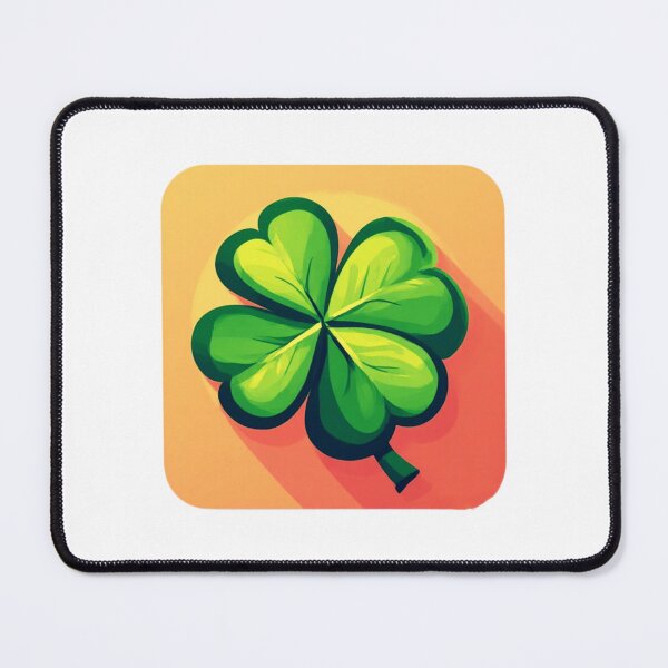 Item preview, Four Leaf Clover Lucky Icon designed and sold by RED-MOUSE.