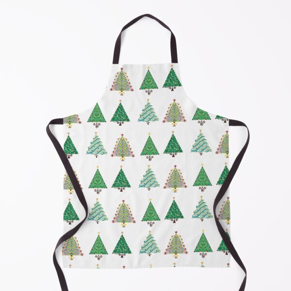 Item preview, Decorative Christmas Tree Collection with Swirling Folk Patterns designed and sold by Elizarfa.