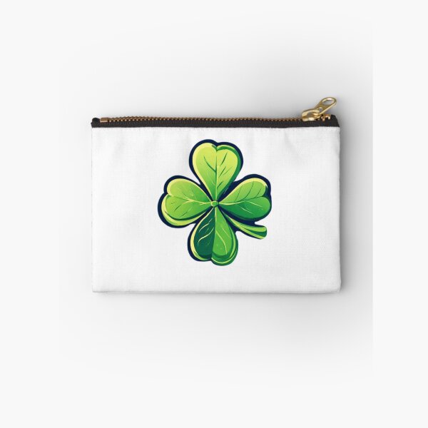 Item preview, Four Leaf Clover Lucky Sticker designed and sold by RED-MOUSE.