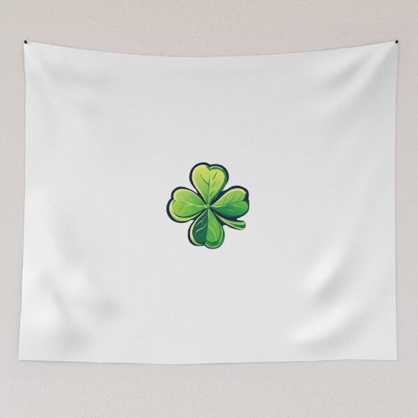 Item preview, Four Leaf Clover Lucky Sticker designed and sold by RED-MOUSE.