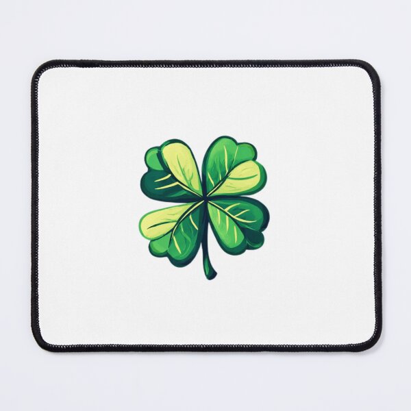 Item preview, Four Leaf Clover Lucky Charm Illustration designed and sold by RED-MOUSE.