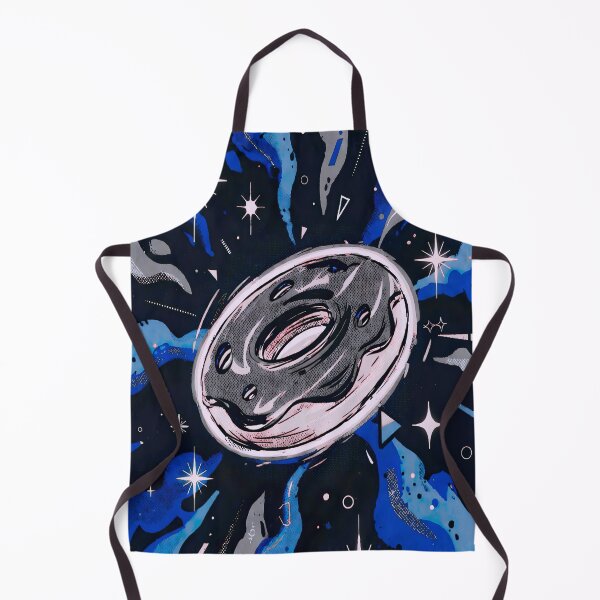 Item preview, Void Nebula Donut – Deep Blue Blacklight Glaze designed and sold by MRC4Studio.
