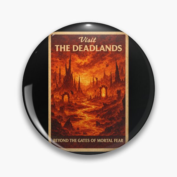 Item preview, Visit the Deadlands – Beyond the Gates of Mortal Fear designed and sold by ChickenFund.