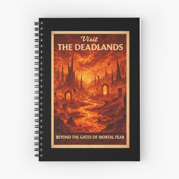 Item preview, Visit the Deadlands – Beyond the Gates of Mortal Fear designed and sold by ChickenFund.