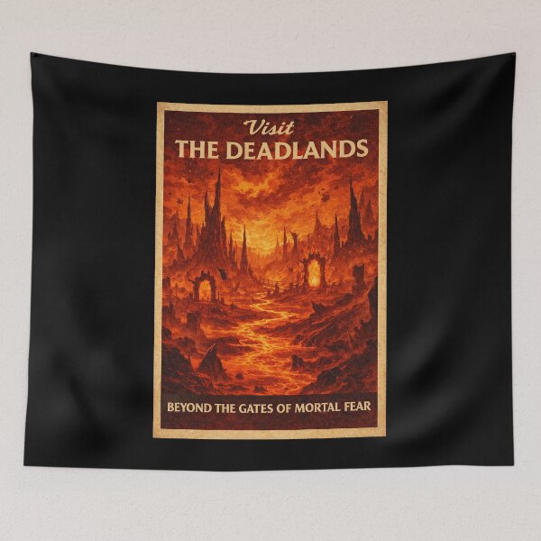 Item preview, Visit the Deadlands – Beyond the Gates of Mortal Fear designed and sold by ChickenFund.
