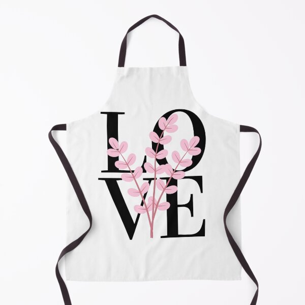 Item preview, LOVE – Block Typography with Floral Foreground Design designed and sold by Toph & Mea Shop.