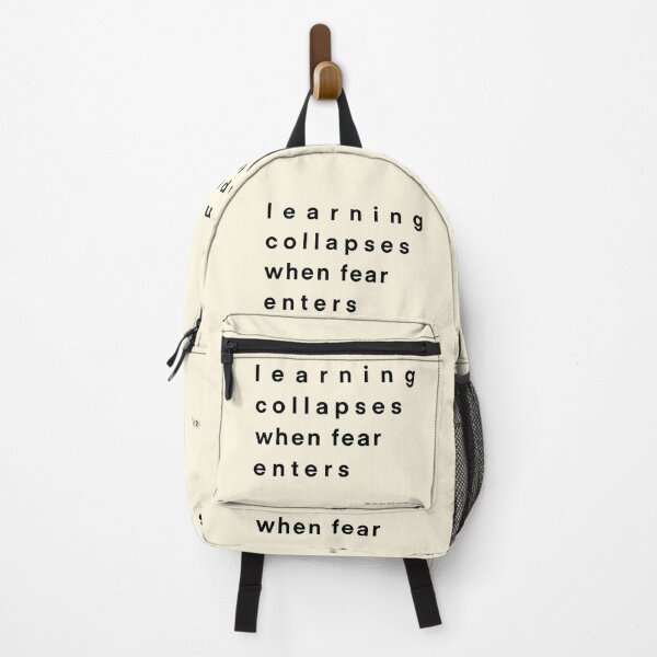 Item preview, Learning collapses when fear enters Continuum Approach iServalan  designed and sold by Tale Teller Club.
