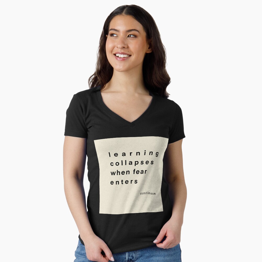 Item preview, Fitted V-Neck T-Shirt designed and sold by taletellerclub.