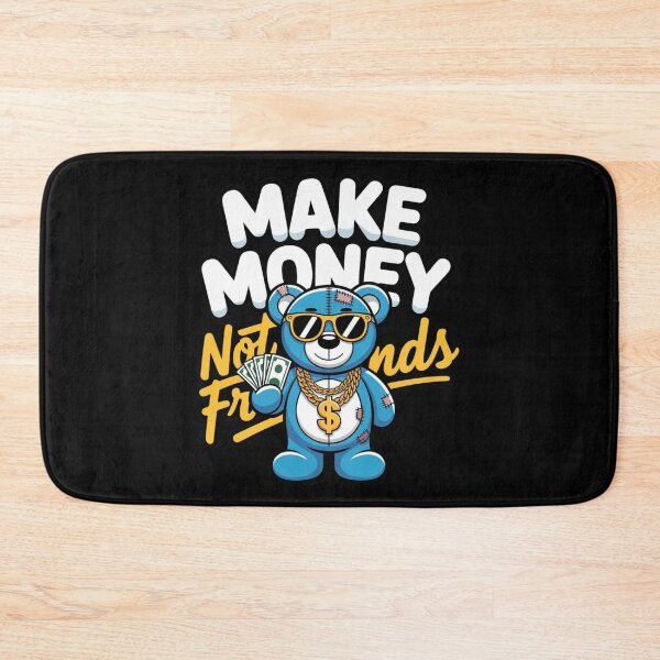Item preview, Streetwear Retro Matching Gamma Blue Make Money Not Friends designed and sold by DOPANDA ..