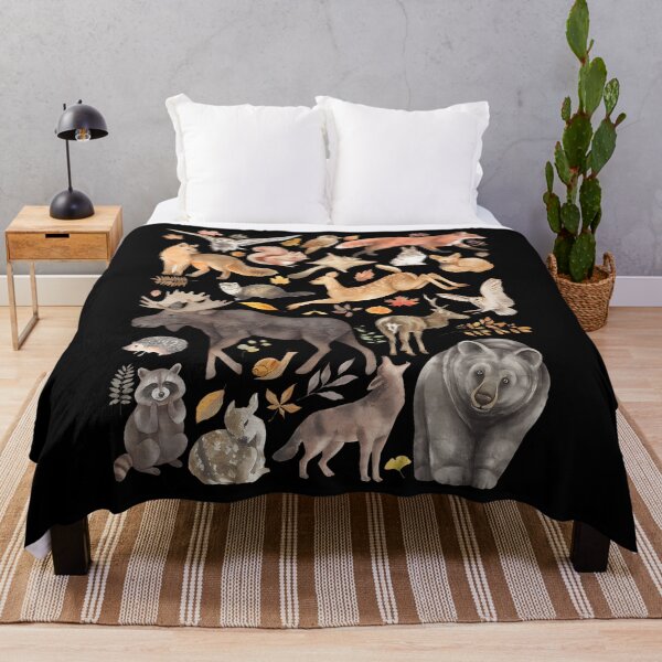 Item preview, Animales del bosque Naturaleza Vida silvestre designed and sold by jaharsenist.