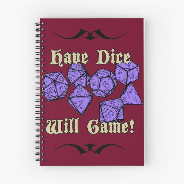Item preview, Have Dice, Will Game! designed and sold by Dyson Logos.