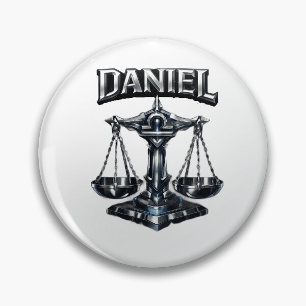 Item preview, Daniel Libra Scales – Powerful Zodiac Name Art Design designed and sold by AlexLineArt.
