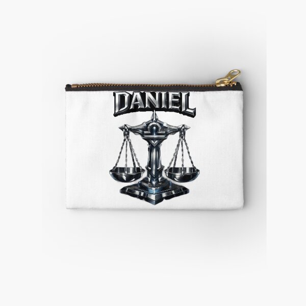 Item preview, Daniel Libra Scales – Powerful Zodiac Name Art Design designed and sold by AlexLineArt.