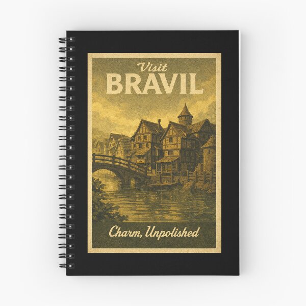 Item preview, Visit Bravil – Charm, Unpolished designed and sold by ChickenFund.