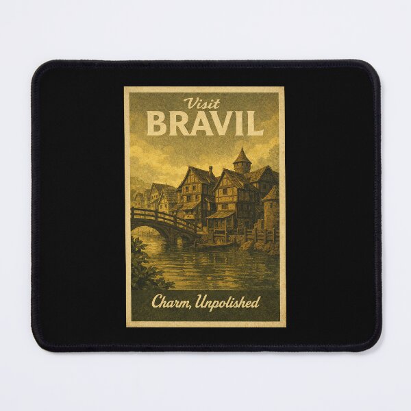 Item preview, Visit Bravil – Charm, Unpolished designed and sold by ChickenFund.