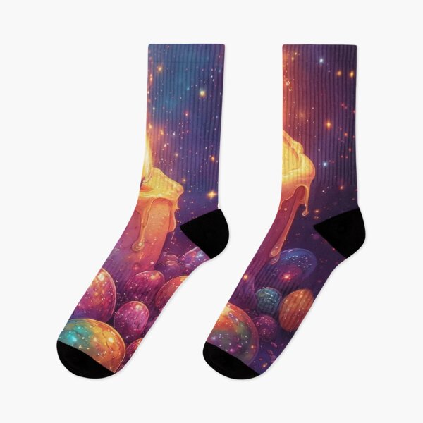 Item preview, Burning candles and cosmic spheres designed and sold by Mianku | Für das Leben.