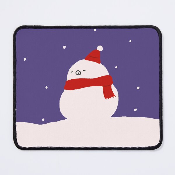 Item preview, snow man designed and sold by Bun on Break.