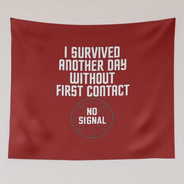 Item preview, No Signal Radar – Sci-Fi Alien Humor T-Shirt designed and sold by VoglR.