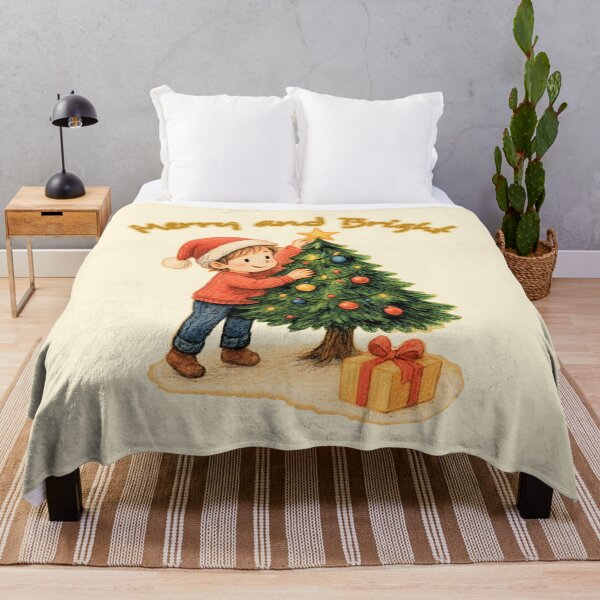 Item preview, Merry and Bright Christmas Joy designed and sold by WanDShop.