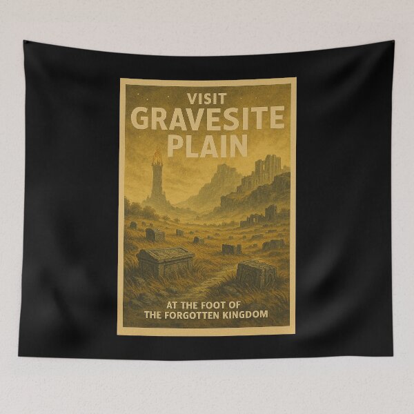 Item preview, Visit Gravesite Plain — At the Foot of the Forgotten Kingdom designed and sold by ChickenFund.