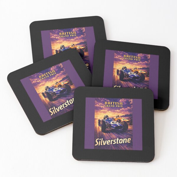 Item preview, Silverstone variation vintage poster designed and sold by Helios Be. Lavsh.